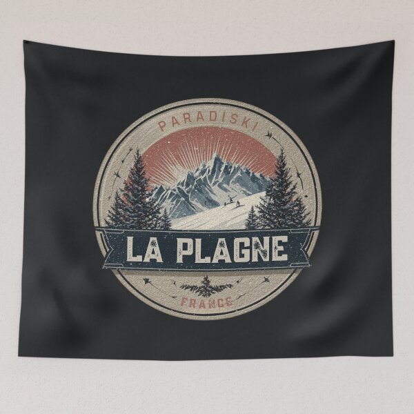 Item preview, La Plagne - Paradiski - France  designed and sold by GoodOldVintage.