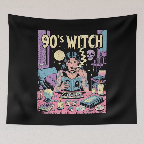 Item preview, 90's Witch - Retro Occult Magic & Aesthetics designed and sold by Vintagenaut Co..
