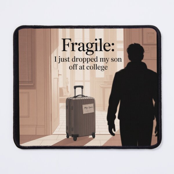 Item preview, Fragile: I Just Dropped My Son Off at College – Emotional Parent Goodbye designed and sold by ByBryteG.