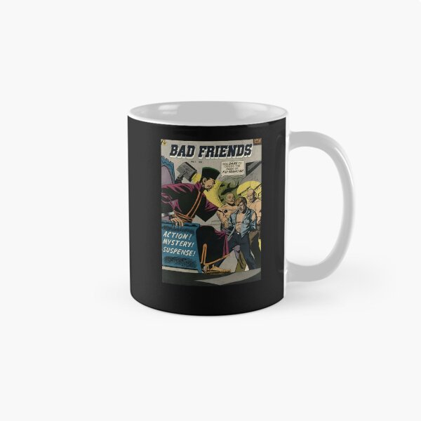 Item preview,  Bad Friends Podcast - Vintage Comic Book Cover designed and sold by Vintagenaut Co..