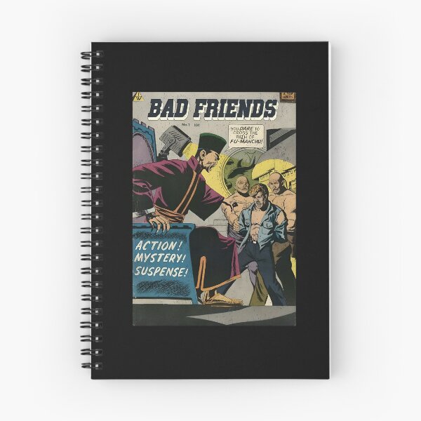 Item preview,  Bad Friends Podcast - Vintage Comic Book Cover designed and sold by Vintagenaut Co..