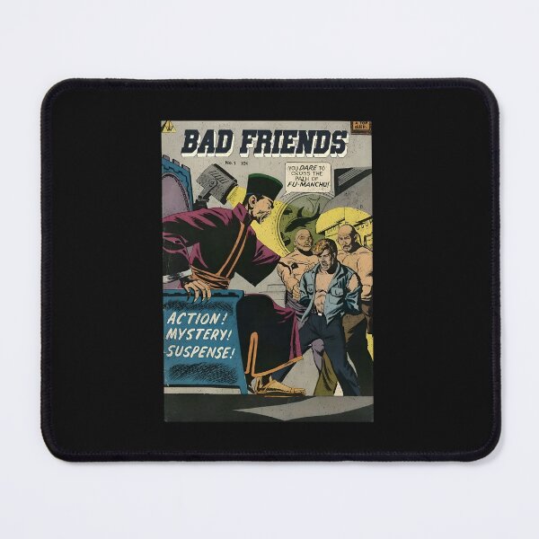 Item preview,  Bad Friends Podcast - Vintage Comic Book Cover designed and sold by Vintagenaut Co..