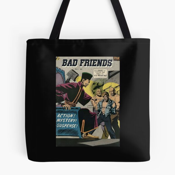 Item preview,  Bad Friends Podcast - Vintage Comic Book Cover designed and sold by Vintagenaut Co..