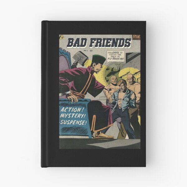 Item preview,  Bad Friends Podcast - Vintage Comic Book Cover designed and sold by Vintagenaut Co..