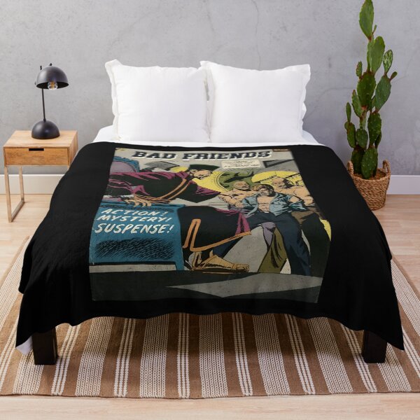 Item preview, Bad Friends Podcast - Vintage Comic Book Cover designed and sold by Vintagenaut Co..