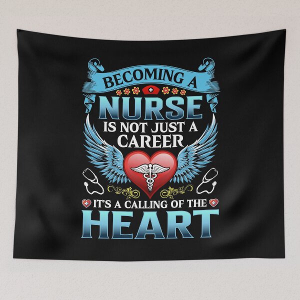 Item preview, Becoming a nurse is not just a career, it's a calling of the heart designed and sold by MuniraWearify.