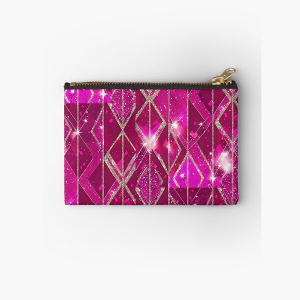 Item preview, Dazzling Bling Diamond Sparkle Hot Pink and Magenta Pattern designed and sold by ArtistaCats.
