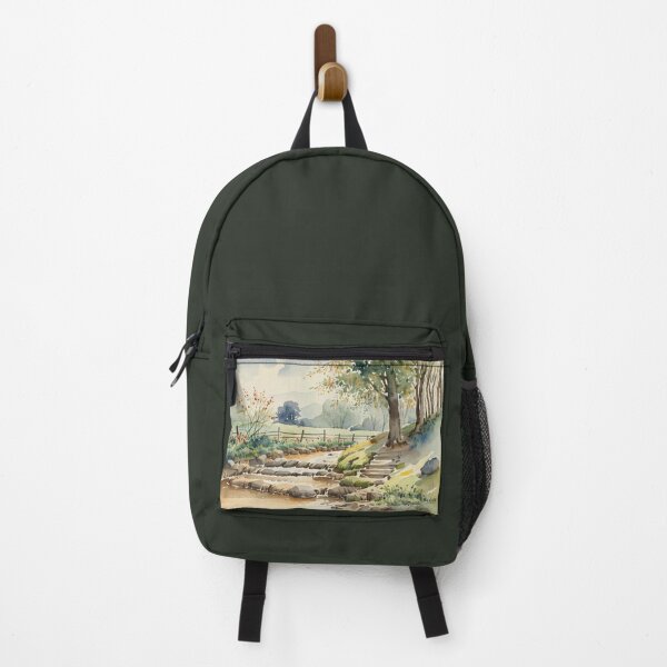 Item preview, River Meavy near Sheeps Tor2(watercolour + AI) designed and sold by artsmeow.