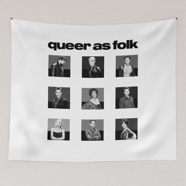 Item preview, Queer as folk Poster 2025 B designed and sold by GroupieClub.