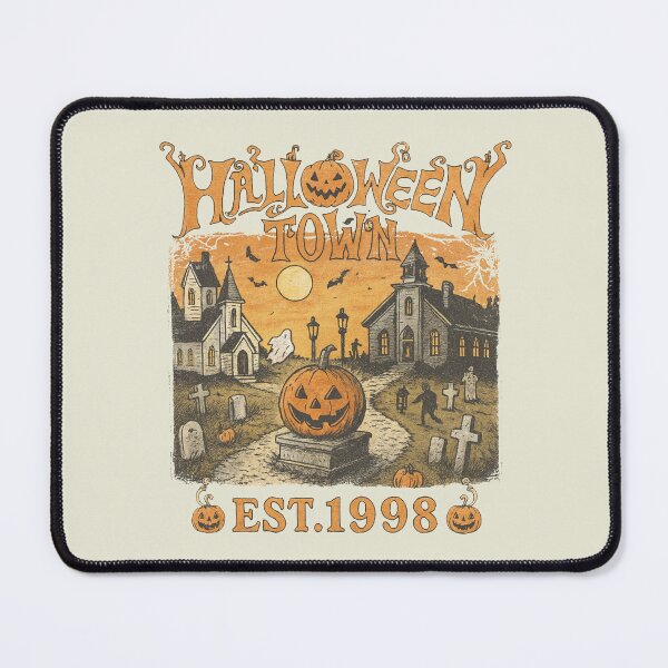 Item preview, Halloweentown EST 1998 Retro Pumpkin Halloween Town designed and sold by modoodles357.