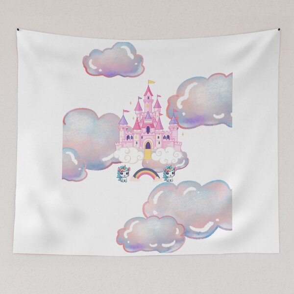 Item preview, Pink Fairy Tale Castle – Dreamy Fantasy Design designed and sold by Merymer.