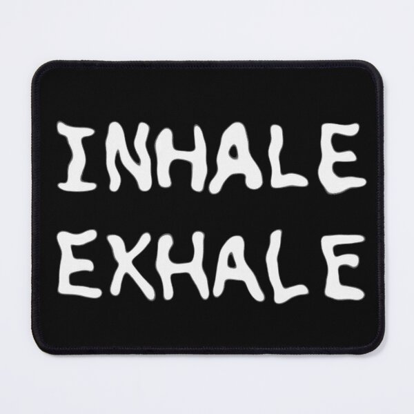Item preview, Inhale Exhale. Keep It Chill. Mindful Breath Typography. designed and sold by analogsandpixel.