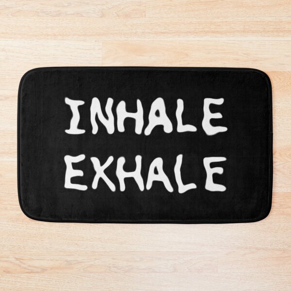 Item preview, Inhale Exhale. Keep It Chill. Mindful Breath Typography. designed and sold by analogsandpixel.