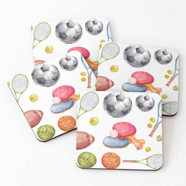 Item preview, Sports Equipment Collection designed and sold by AlisaArtDecor.