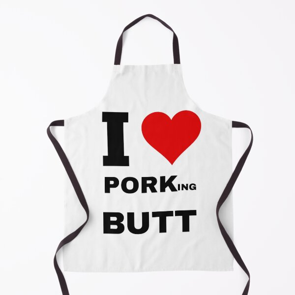 Item preview, I heart porking butt designed and sold by NicMacTees.