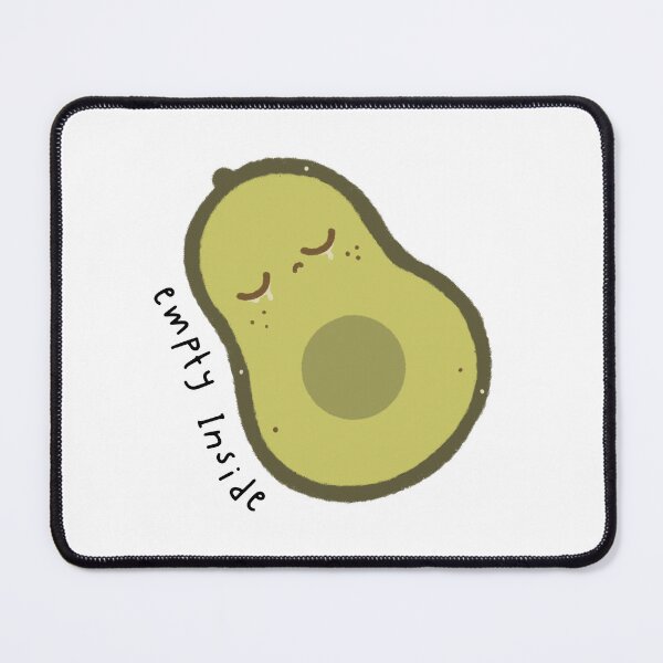 Item preview, Cute Avocado Friend Sad Cartoon designed and sold by PeelOrDie.