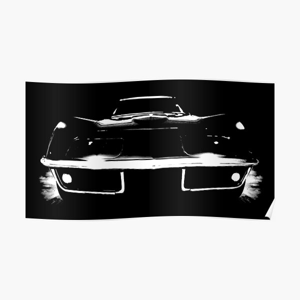 1969 Corvette Stingray Poster