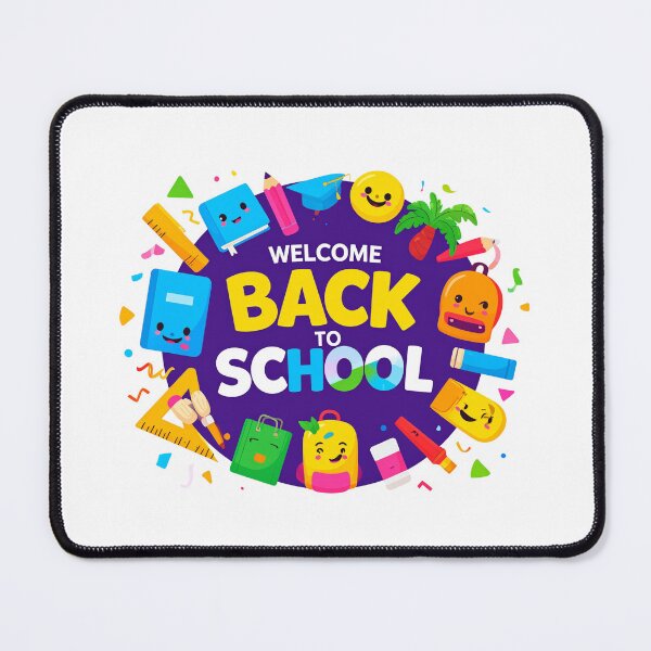 Item preview, Copy of Welcome Back to School -Cute Cartoon School Supplies Design designed and sold by Lyesink.