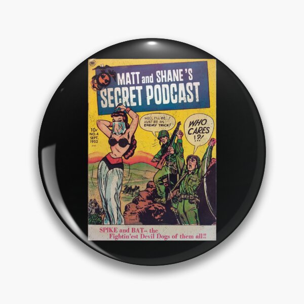 Item preview, Matt and Shane's Secret Podcast - Vintage War Comic designed and sold by Vintagenaut Co..