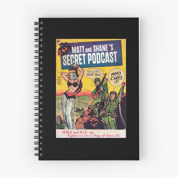 Item preview, Matt and Shane's Secret Podcast - Vintage War Comic designed and sold by Vintagenaut Co..