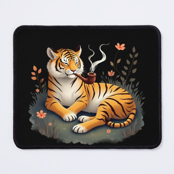 Item preview, Stretching Tiger – Strength, Energy & Wildlife Spirit designed and sold by robyclub.