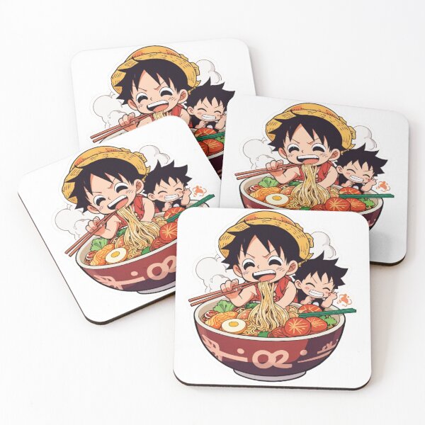 Item preview, Family Ramen Time with Luffy designed and sold by ChibiFusion.
