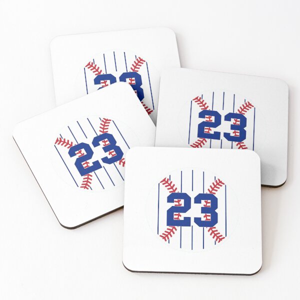 Item preview, Ryne Sandberg Number 23 Retro Baseball Tribute Sticker designed and sold by hakiseller.