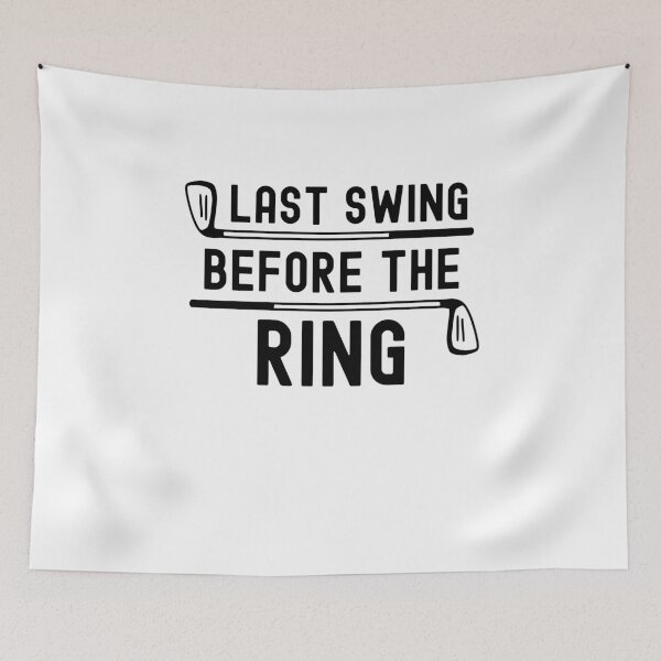 Item preview, Last swing before the ring golf bachelor party golf club designed and sold by snowry.