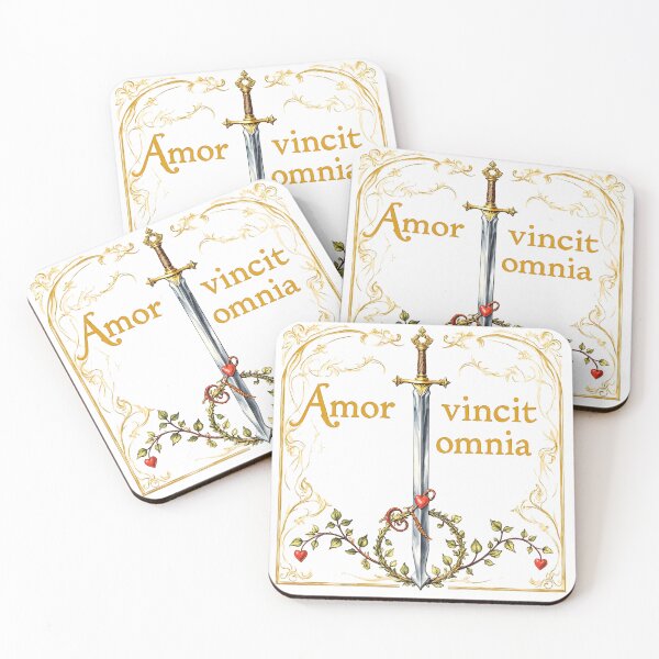 Item preview, AMOR VINCIT OMNIA - Latin Quote  designed and sold by DigitaledbyTailor.