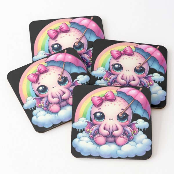Item preview, Kawaii Cthulhu in the Clouds designed and sold by CBFreyjaArt.