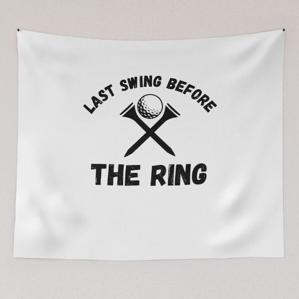 Item preview, Last swing before the ring golf bachelor party golf ball designed and sold by snowry.