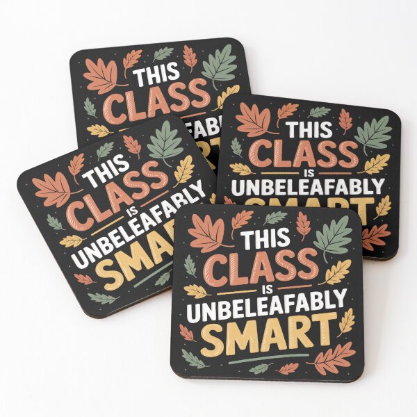 Item preview, This Class Is UnbeLEAFably Smart designed and sold by theartfulaspie.