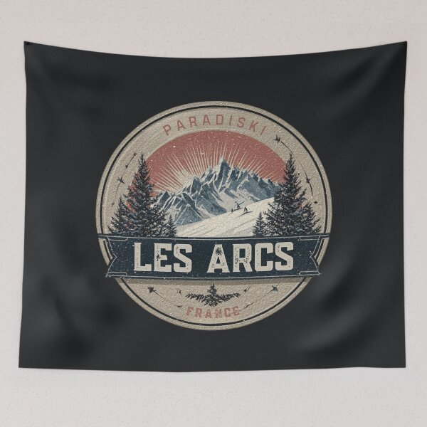 Item preview, Les Arcs - Paradiski - France  designed and sold by GoodOldVintage.