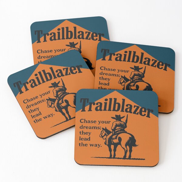 Item preview, Trailblazer Cowboy – Western Motivational Poster Design designed and sold by StyledTDesigns.