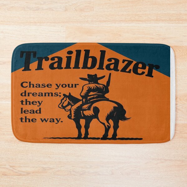 Item preview, Trailblazer Cowboy – Western Motivational Poster Design designed and sold by StyledTDesigns.