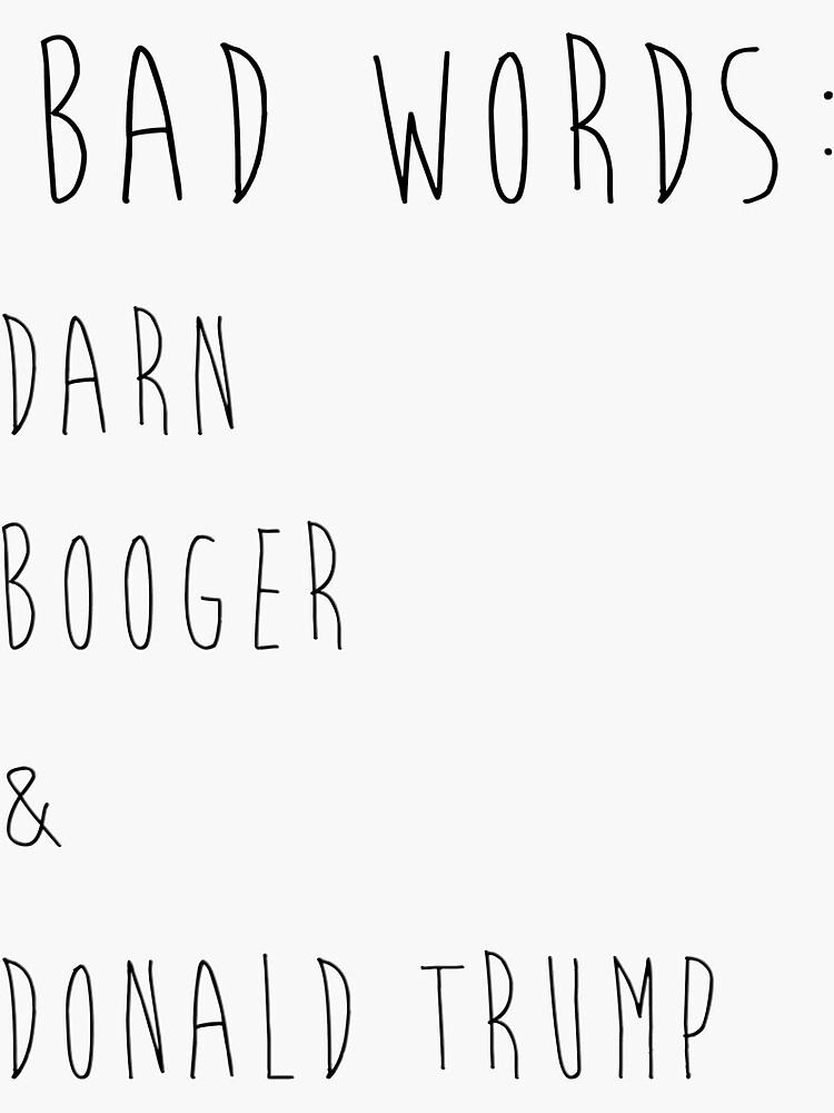 fuller-house-bad-words-sticker-by-islandinthesun-redbubble