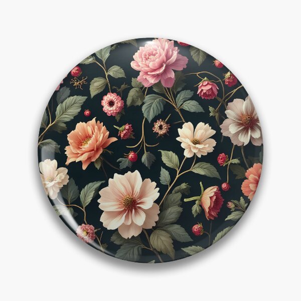 Item preview, Victorian Botanical Floral n Flowers designed and sold by roseglasses.