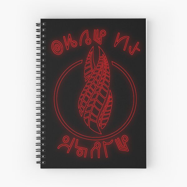 Item preview, Dead Space Red Marker Symbols Neon designed and sold by Power Up Prints.