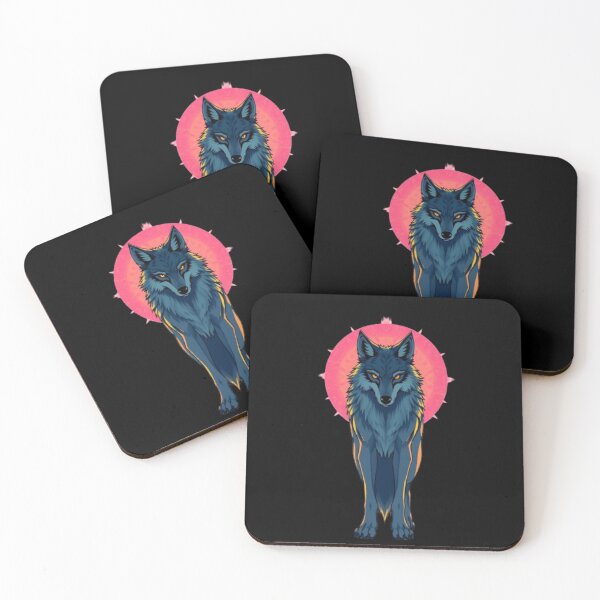Item preview, Wolf Moon Mumma Night Wolf and Werewolf Under the Moon Art designed and sold by DUMEJE.