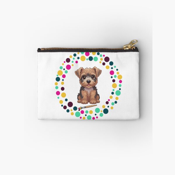 Artikelvorschau, Feiern Sie den Dot Day mit meinem Wicklow Terrier – Bunte Hundekunst entworfen und verkauft von The Real Life Symphony.