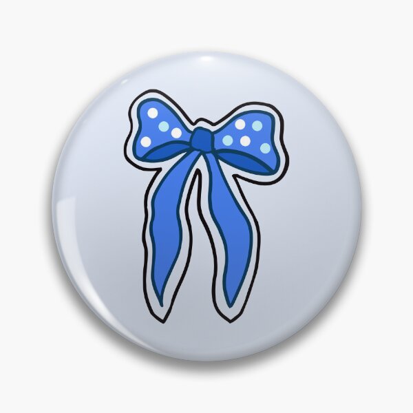 Item preview, cute blue bow designed and sold by designing01Ar3.