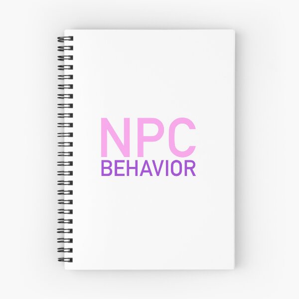 Item preview, NPC Behavior, Pink and Violet designed and sold by Memes N Lore .