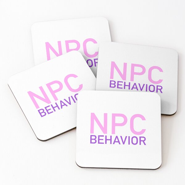 Item preview, NPC Behavior, Pink and Violet designed and sold by Memes N Lore .