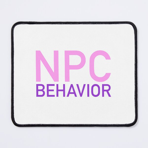 Item preview, NPC Behavior, Pink and Violet designed and sold by Memes N Lore .
