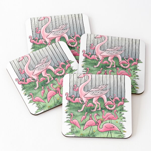 Item preview, Flamingo Dragon Hoarde designed and sold by JurassicParkans.