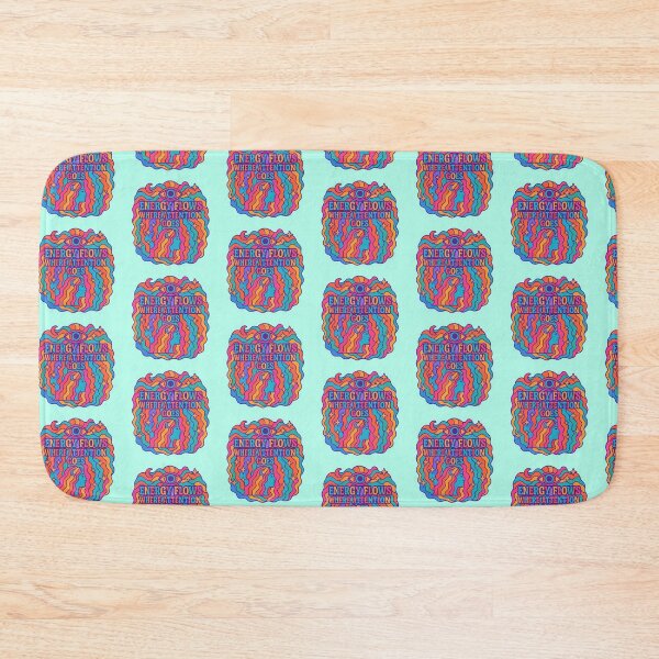 Item preview, psychedelic energy flows where attention goes  designed and sold by Squish The Bug .