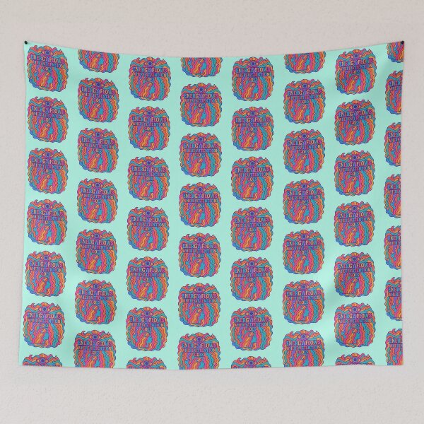 Item preview, psychedelic energy flows where attention goes  designed and sold by Squish The Bug .