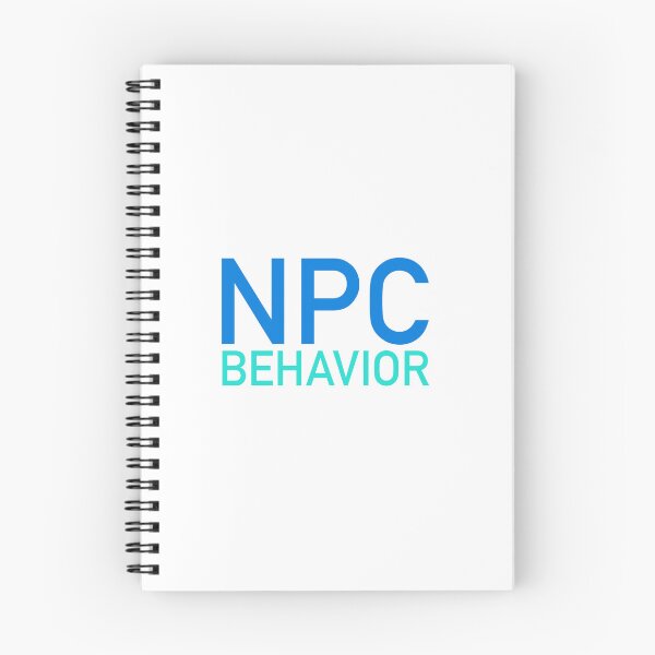 Item preview, NPC Behavior, Blue designed and sold by Memes N Lore .