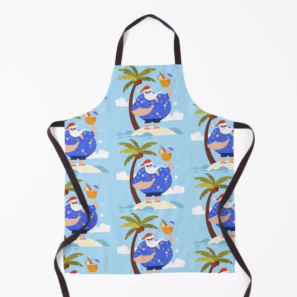 Item preview, tropical beach summer christmas vacation santa designed and sold by Gossip Rag.