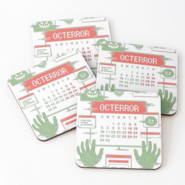 Item preview, "OCTERROR 2025 – The Glitch in Your Calendar" designed and sold by Fruzbt.